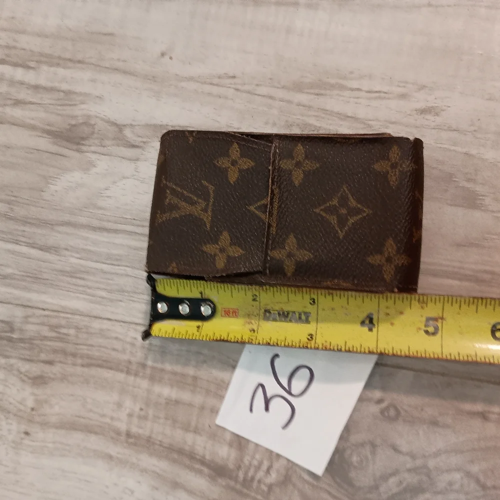 Authentic Louis Vuitton Monogram Etui Cigarette Case Pouch - Picture 12 of 12